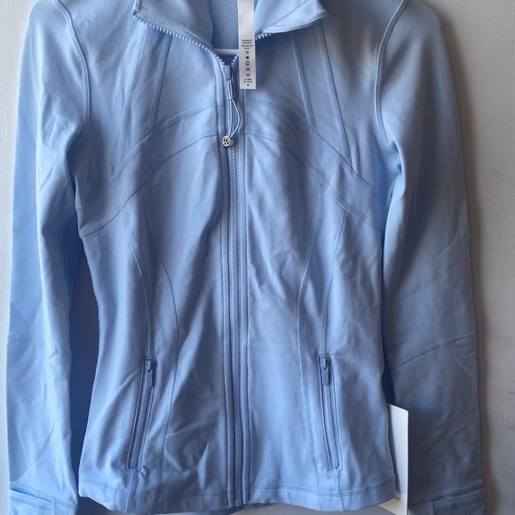 NWT Lululemon Athletica Lululemon Define Jacket Blue Linen - Picture 7 of 15